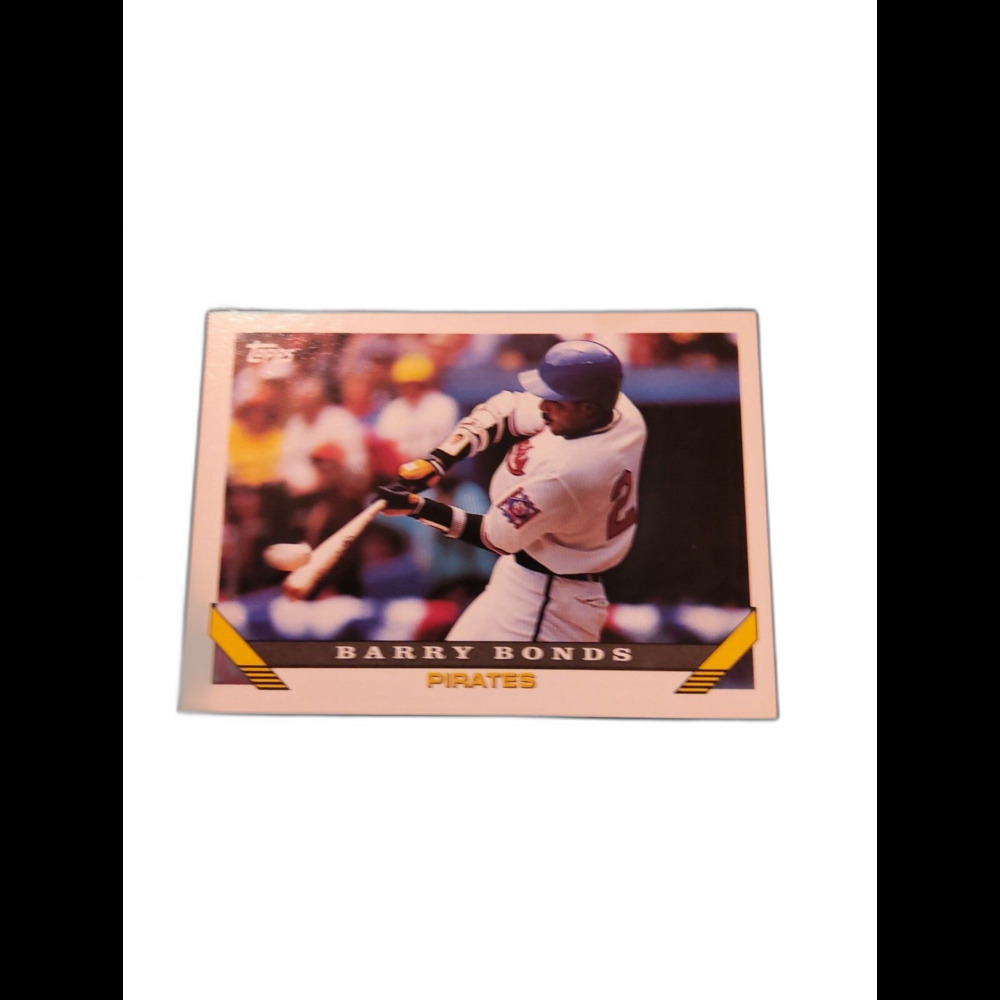 1993 TOPPS #2 BARRY BONDS PIRATES  rare  nice card great corners